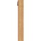 Ekena Millwork Westlake Slat Smooth Bracket w/ Offset Brace, Western Red Cedar, 5 1/2"W x 34"D x 40"H BKT0604X34X40WTL06SWR - alternate 3